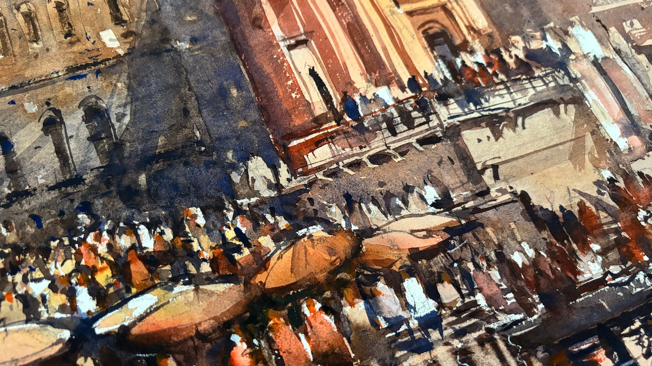 varanasi ghat original painting