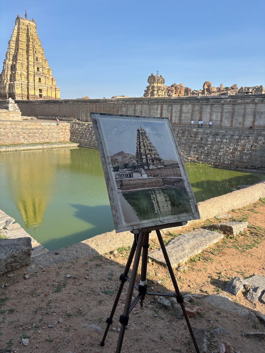 Virupaksha Temple Painting, Hampi (Fine Art Print)